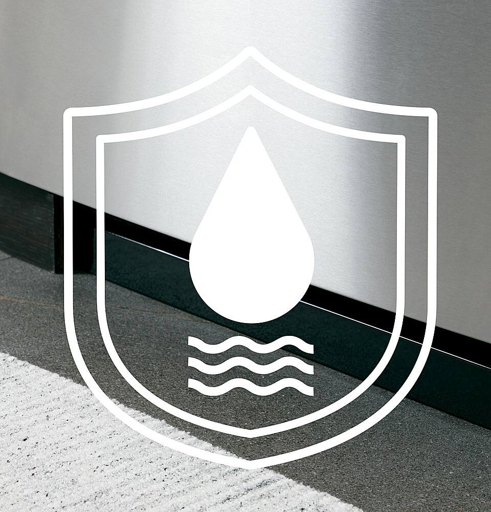 GE - 24" Top Control Built-In Plastic Tub Dishwasher with 3rd Rack, Bottle Jets and 50 dBA - Black - Image 6