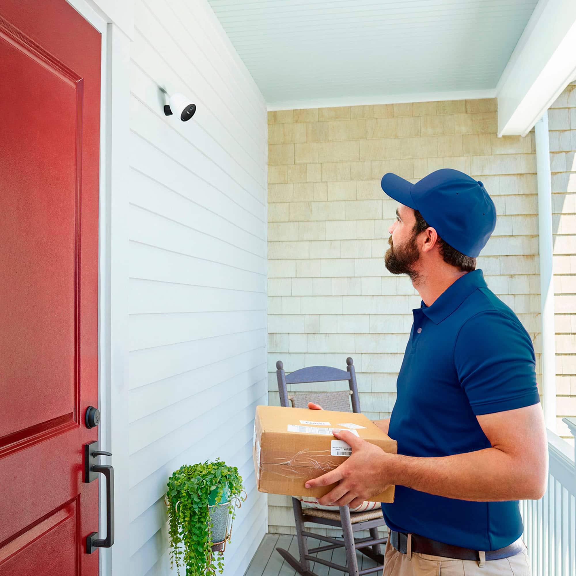 SimpliSafe - Outdoor Wireless 1080p Full HD Security Camera - White - Image 9