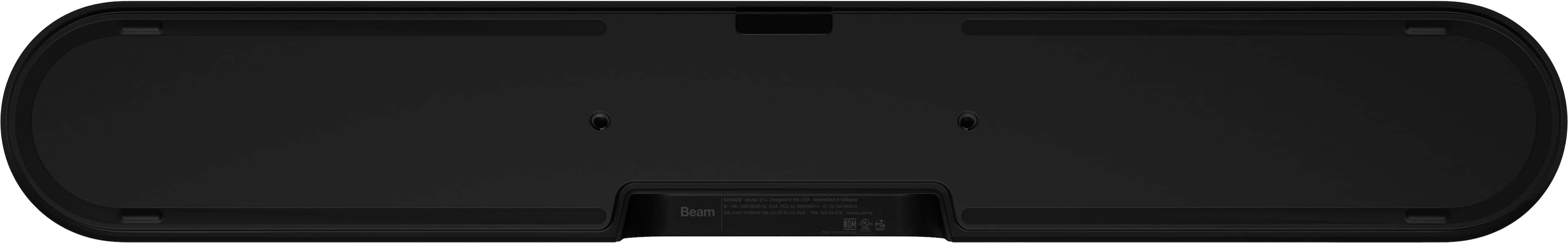 Sonos - Beam (Gen 2) 5.0 Channel Smart Soundbar with Dolby Atmos - Black - Image 4