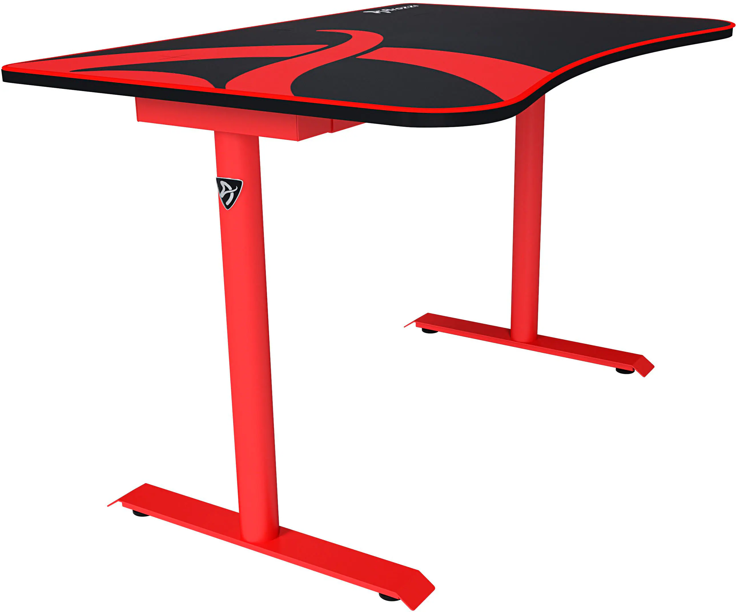 Arozzi - Arena Fratello Gaming Desk - Red - Image 6