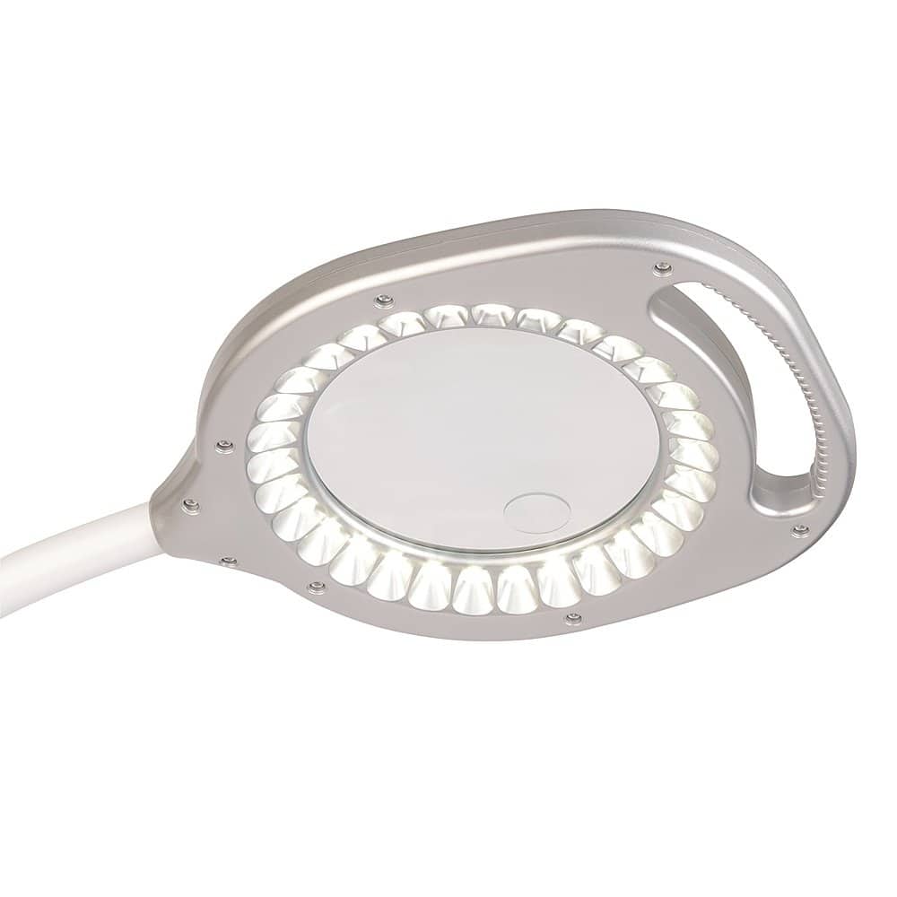 OttLite - 2-in-1 LED Magnifier Floor and Table Light - White - Image 7
