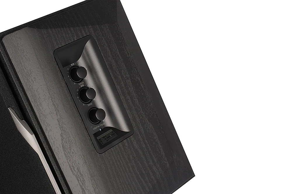 Edifier - R1380T Active Bookshelf Speakers, Computer Speakers – Dual RCA inputs - 2.0 Studio Monitor Speaker - Black - Image 5