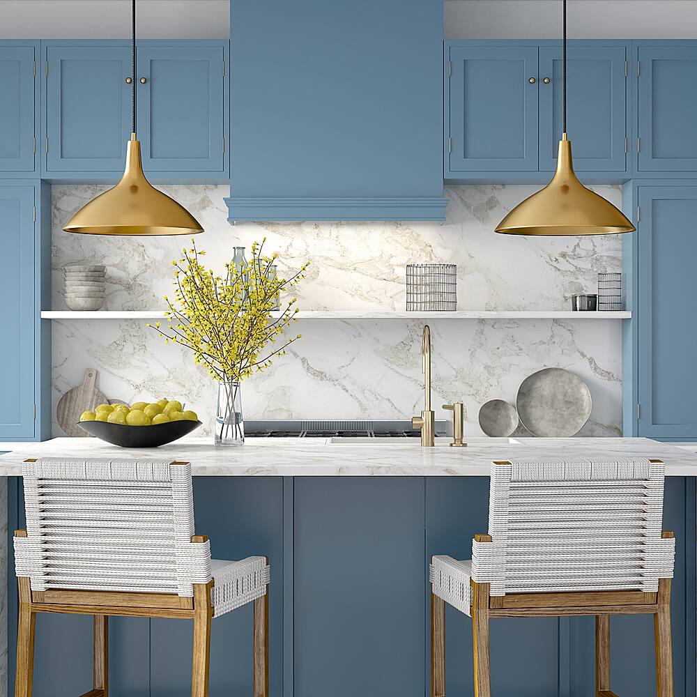 Camden&Wells - Barton Metal Pendant - Brass - Image 4