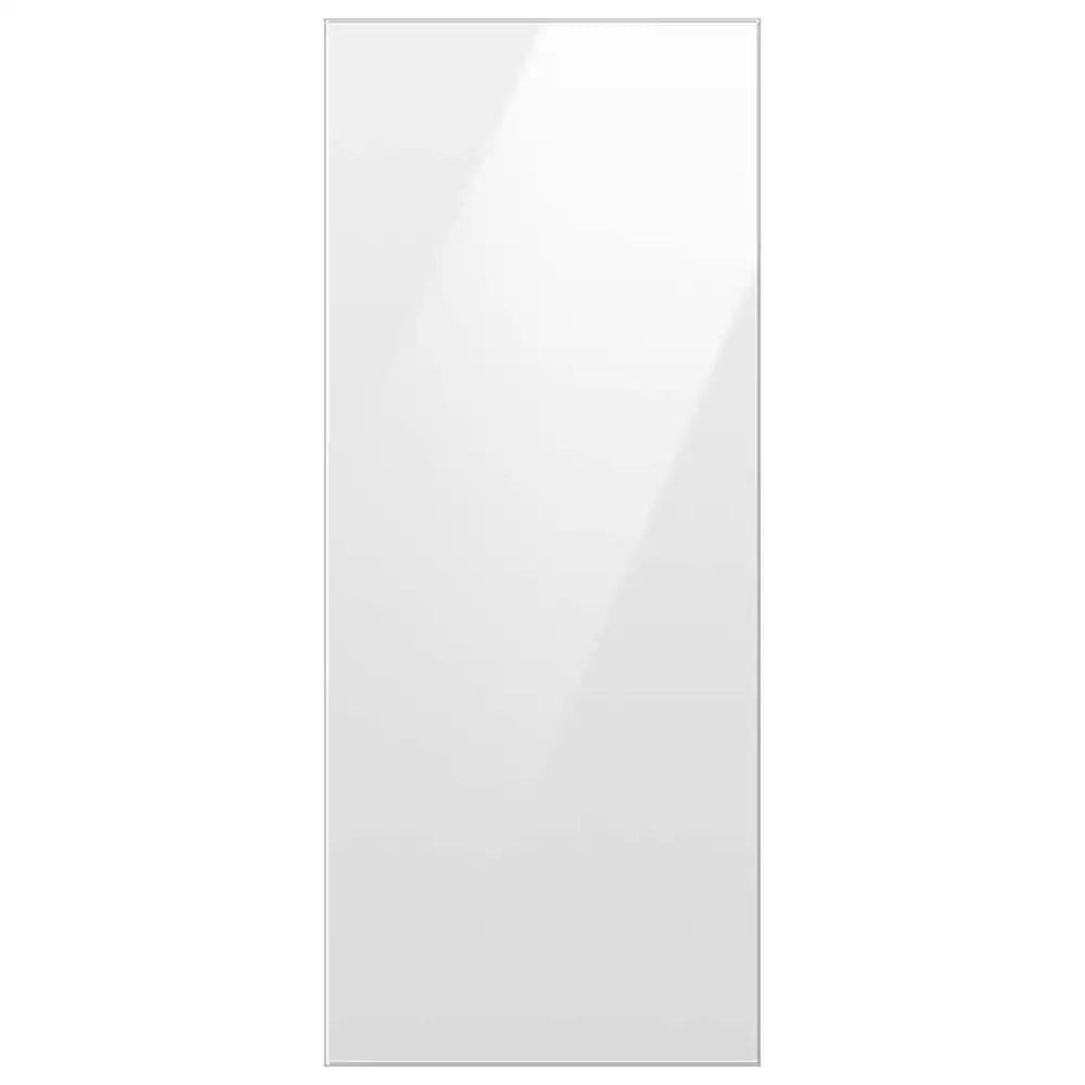 Samsung - Bespoke 3-Door French Door Refrigerator panel - Top Panel - White Glass