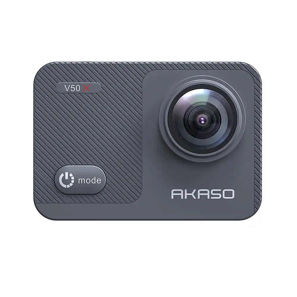 AKASO - V50X 4K Waterproof Action Camera with Remote - Gray - Image 3
