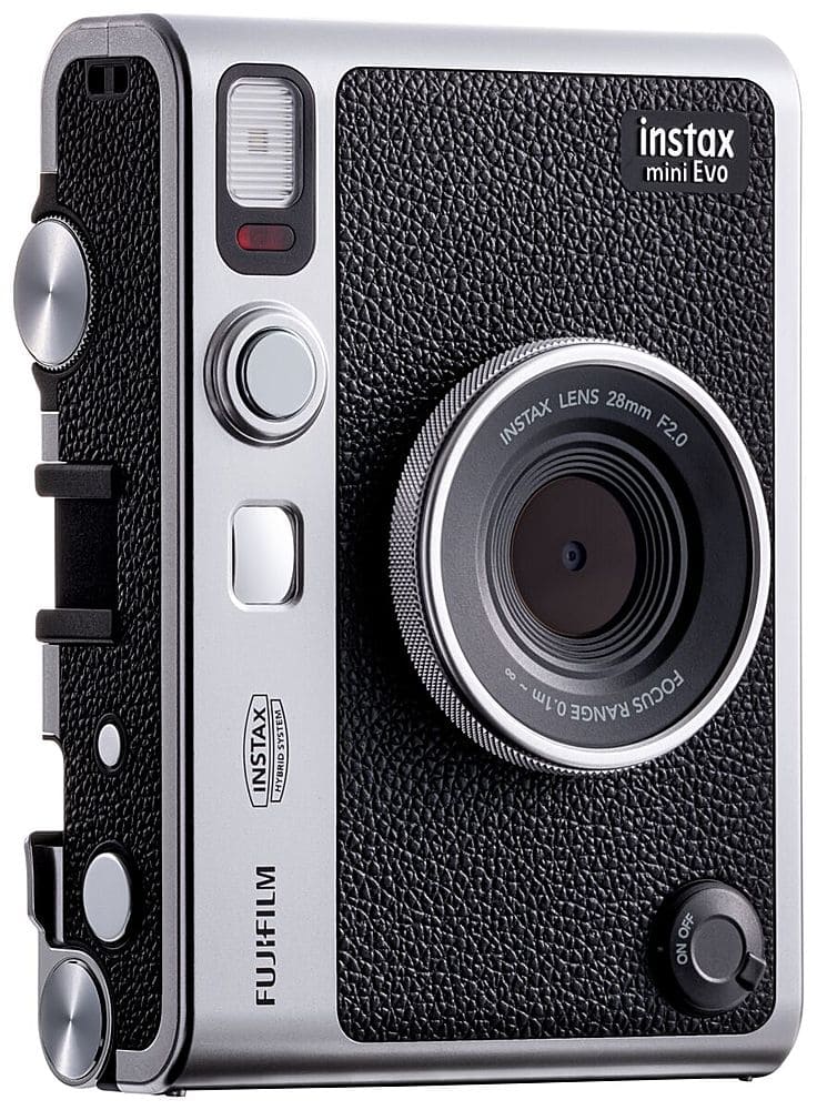 Fujifilm - instax mini Evo Instant Film Camera - Black - Image 9