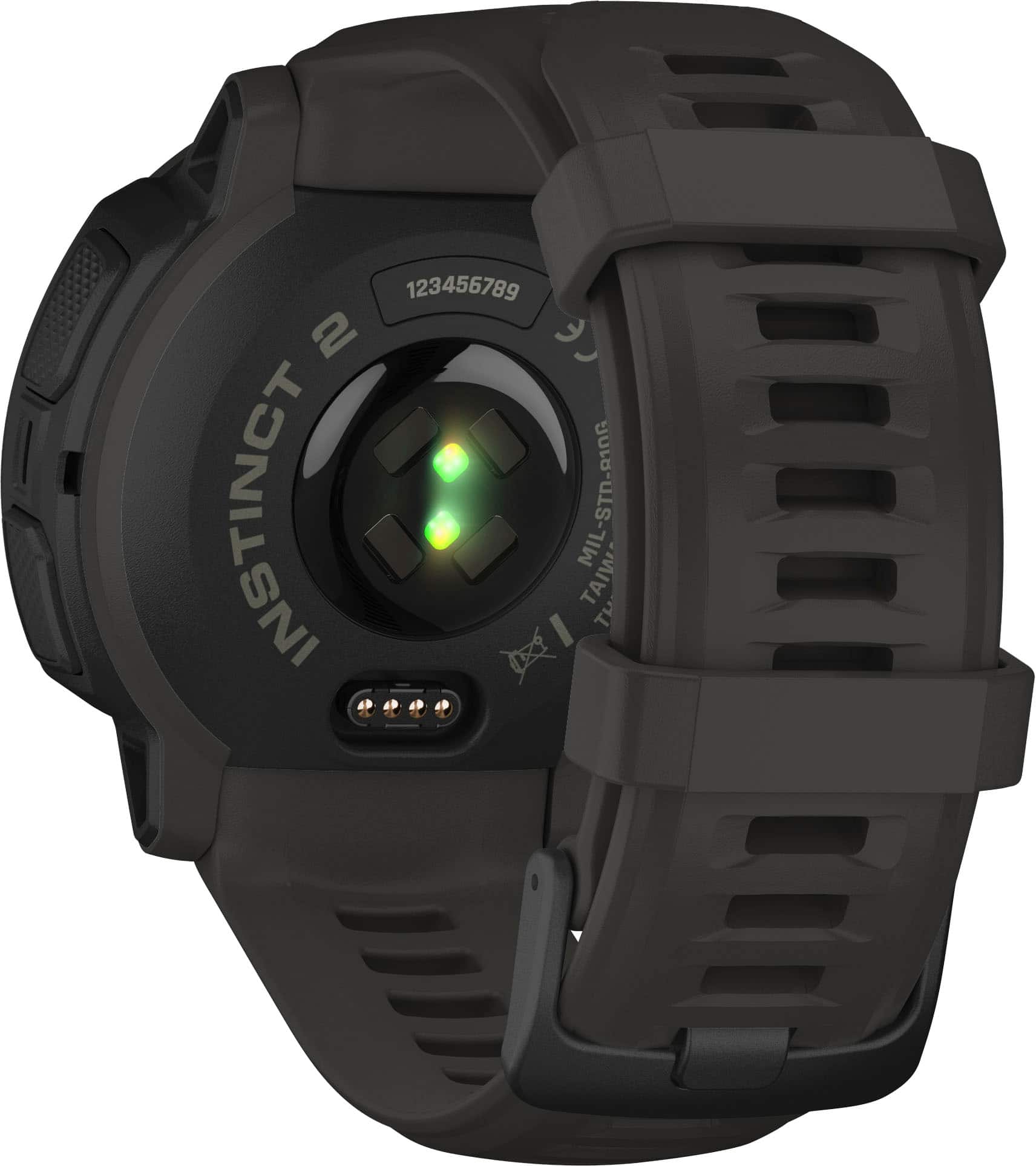 Garmin - Instinct 2 45 mm Smartwatch Fiber-reinforced Polymer - Graphite - (2022) - Image 4