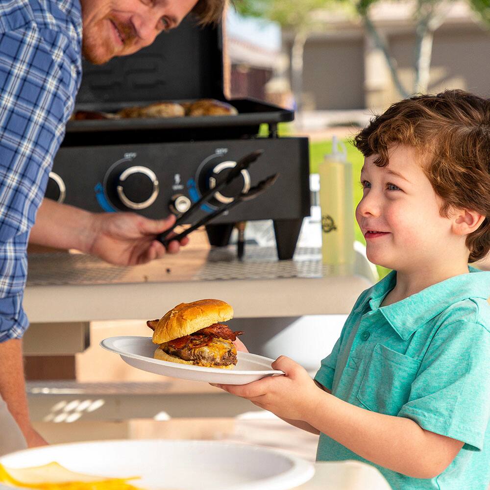 Pit Boss - Ultimate Outdoor Gas 3-Burner Griddle - Black - Image 4