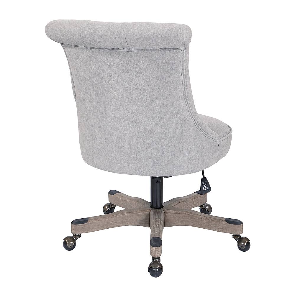 OSP Home Furnishings - Hannah Tufted Office Chair - Fog - Image 4