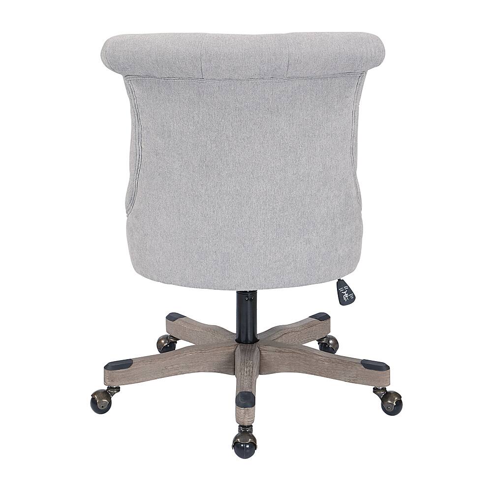 OSP Home Furnishings - Hannah Tufted Office Chair - Fog - Image 5