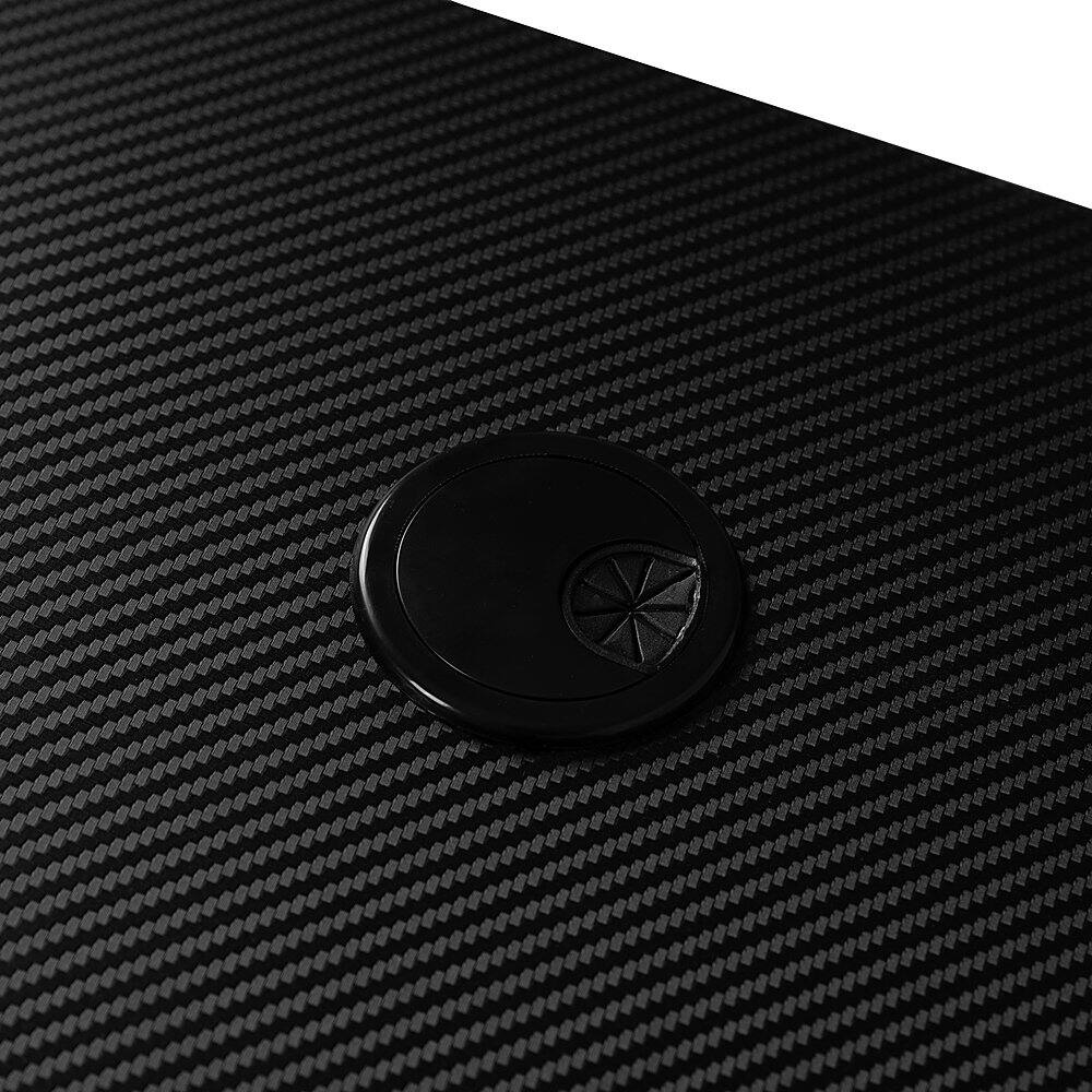 Alamont Home - Duncan Rectangle Modern Laminate Gaming Desk - Black - Image 10