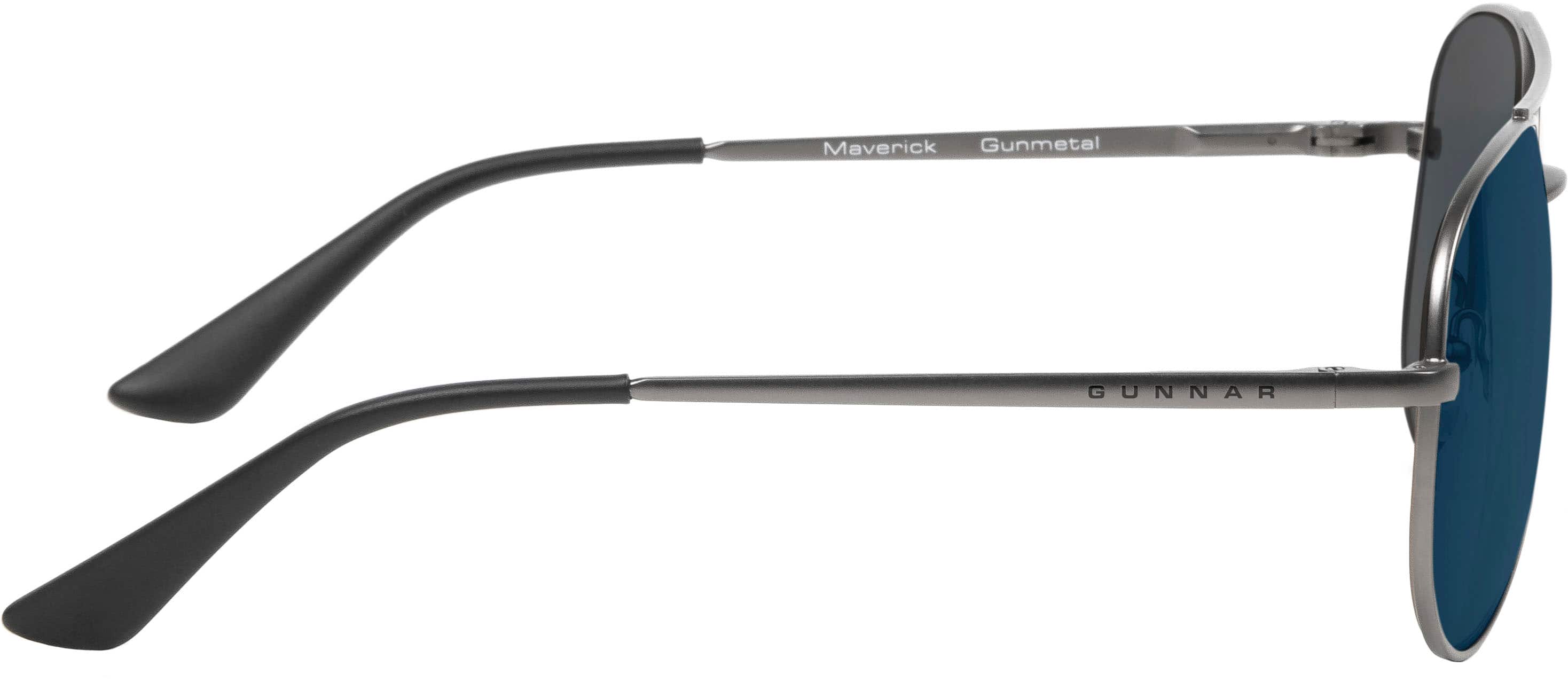 GUNNAR - Maverick Computer Glasses with Blue Light Reduction , SUN Lenses - Gunmetal - Image 2