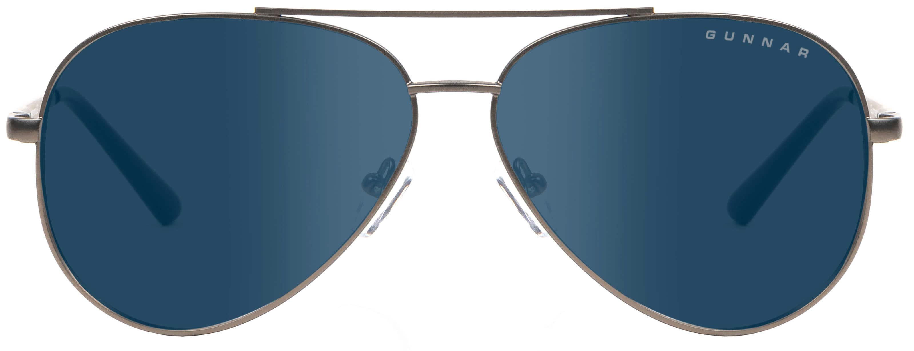 GUNNAR - Maverick Computer Glasses with Blue Light Reduction , SUN Lenses - Gunmetal - Image 5