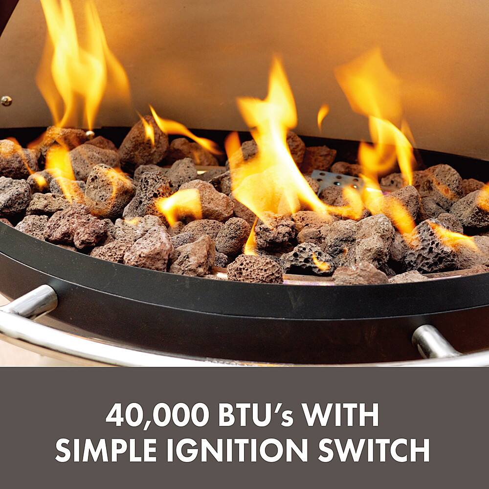 Cuisinart - Chimenea Propane Fire Pit - Black - Image 13