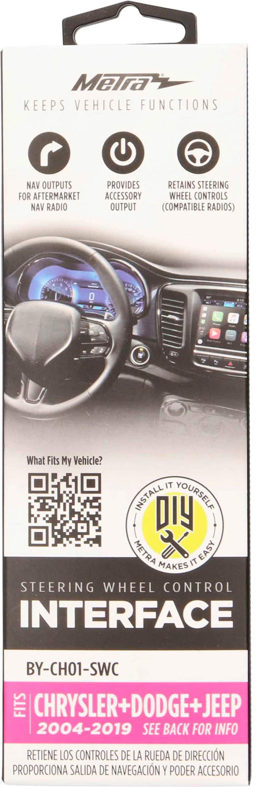 Metra - Steering Wheel Control Interface for Select Chrysler, Dodge and Jeep Vehicles - Black - Image 5