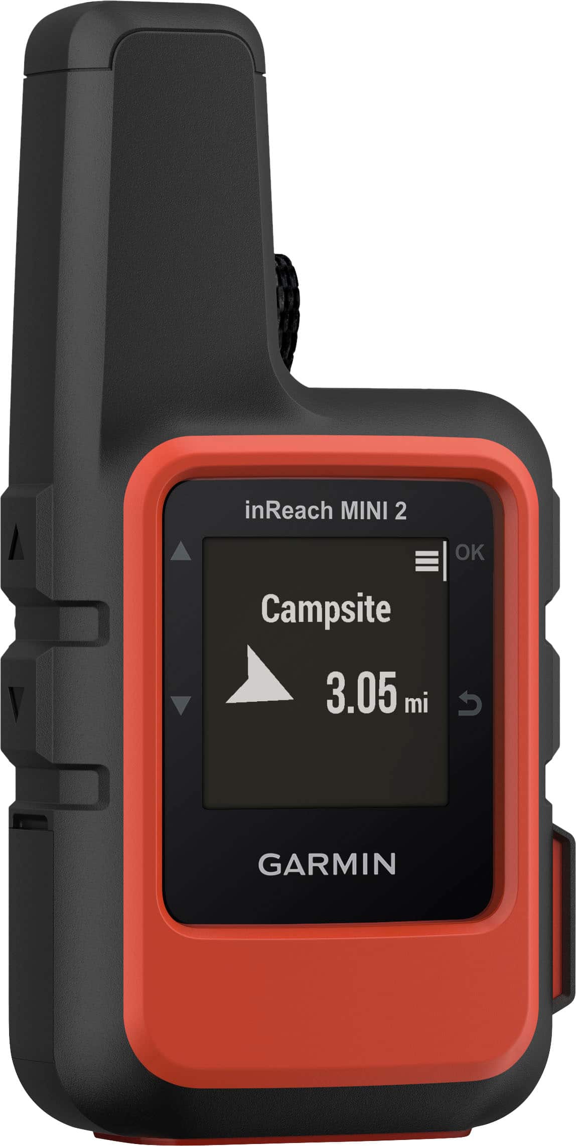 Garmin - inReach Mini 2 Compact Satellite Communicator 1.3" GPS with Built-In Bluetooth - Flame Red - Image 2