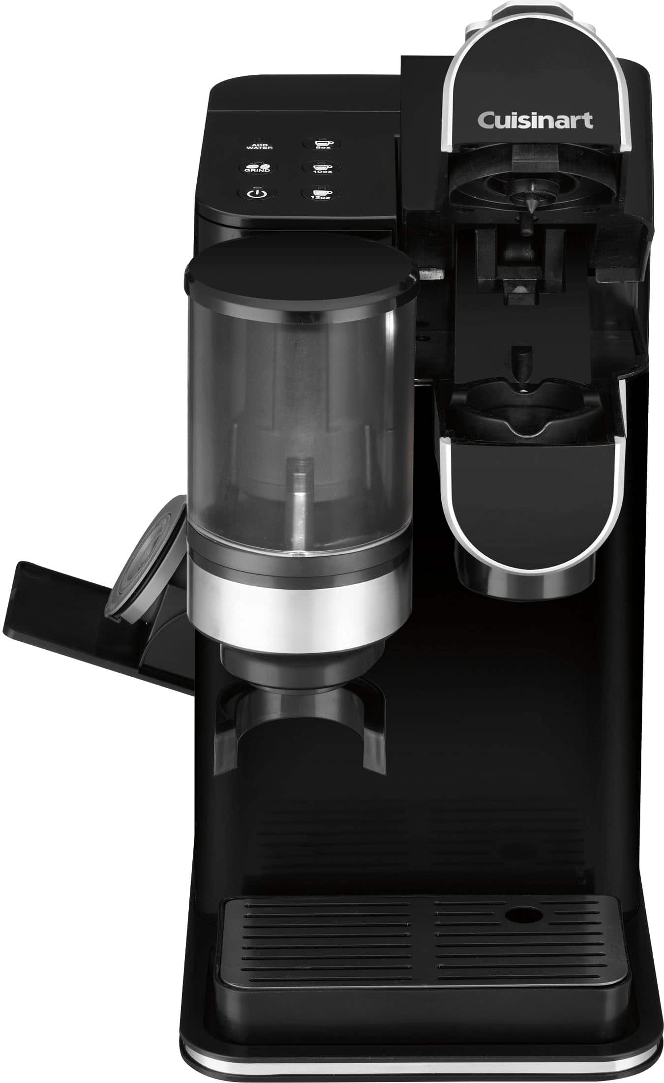 Cuisinart - Grind & Brew Single-Serve Coffeemaker - Black - Image 10