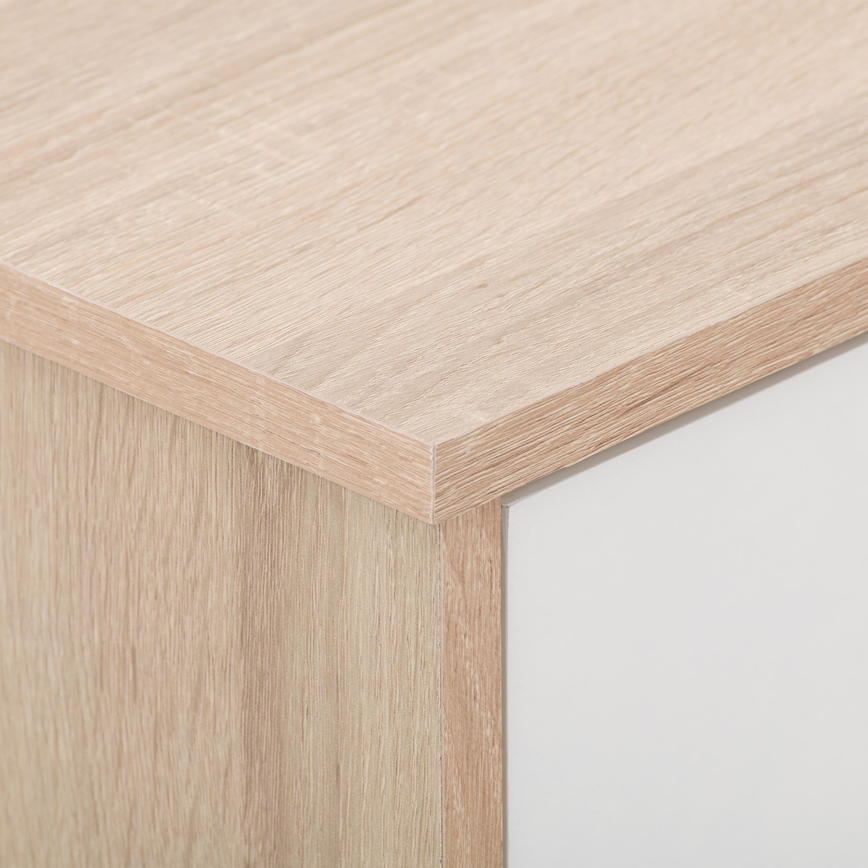 CorLiving - Hollywood Collection TV Stand with Open and Closed Cabinets for Most TVs up to 85" - White - Image 8