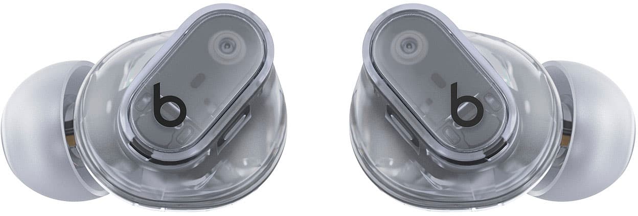 Beats - Studio Buds + True Wireless Noise Cancelling Earbuds - Transparent - Image 2