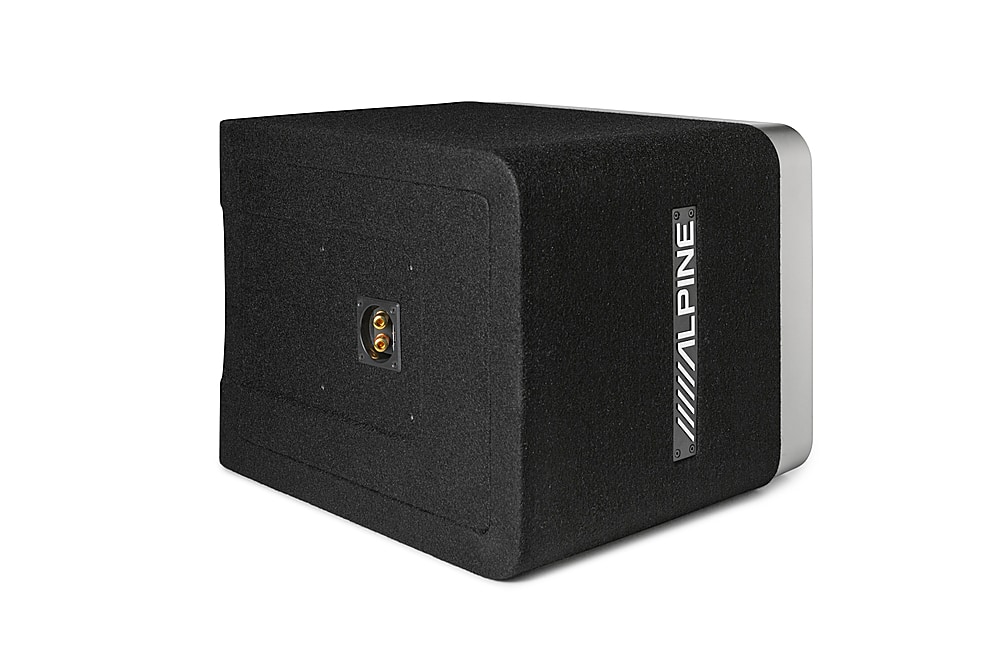 Alpine - Halo R2-Series 10" Dual Voice Coil 4-Ohm Loaded Subwoofer Enclosure - Black - Image 4