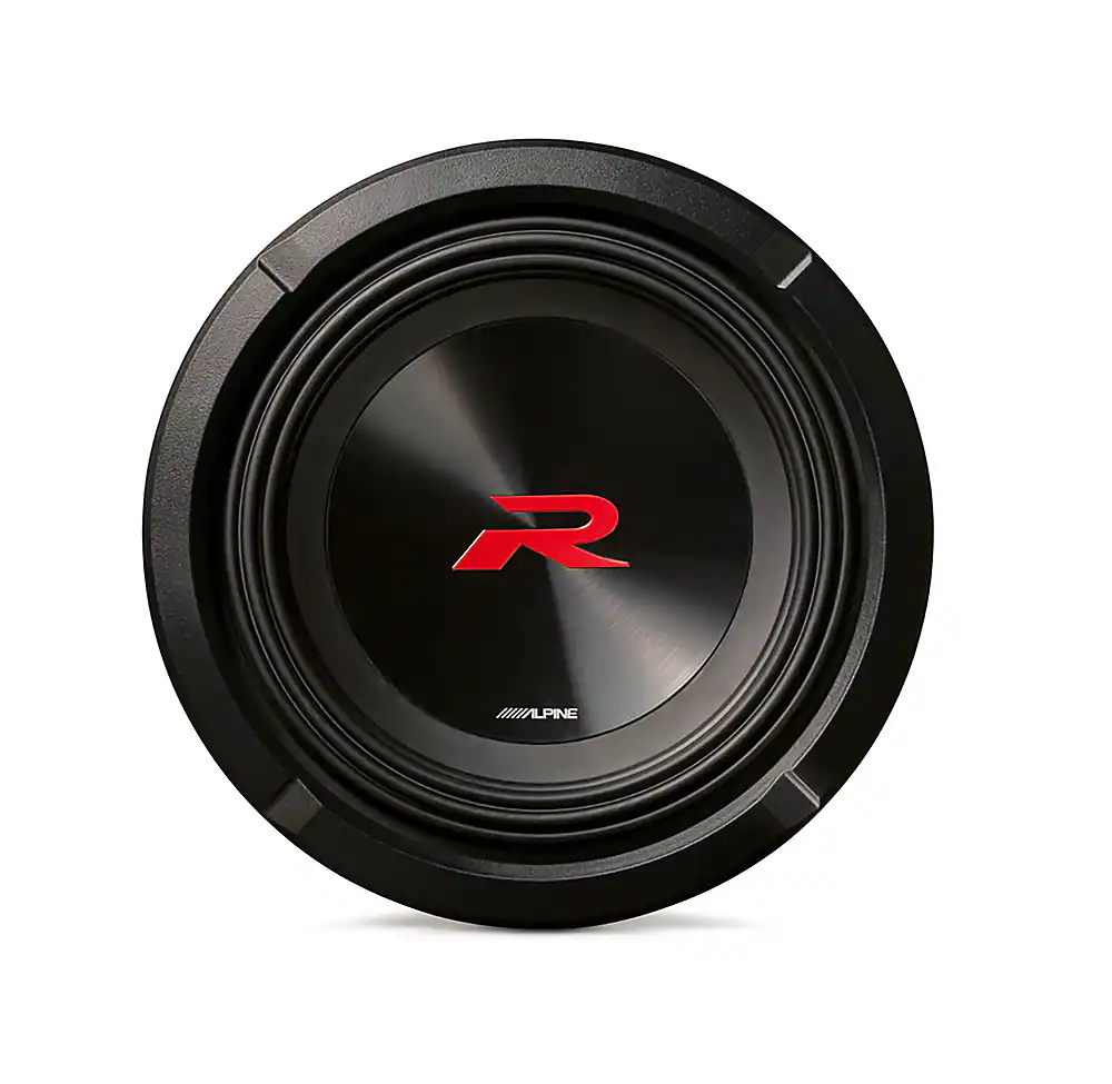 Alpine - R-Series 8" Dual Voice Coil 2-Ohm Subwoofer - Black