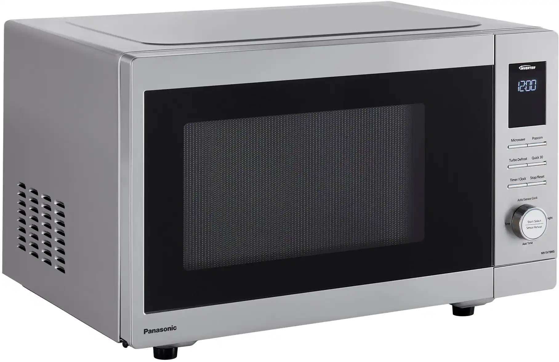 Panasonic - NN-SV79MS 1.4 Cu. Ft. Countertop Microwave Oven with Inverter Technology and Alexa compatibility - Stainless Steel - Image 3
