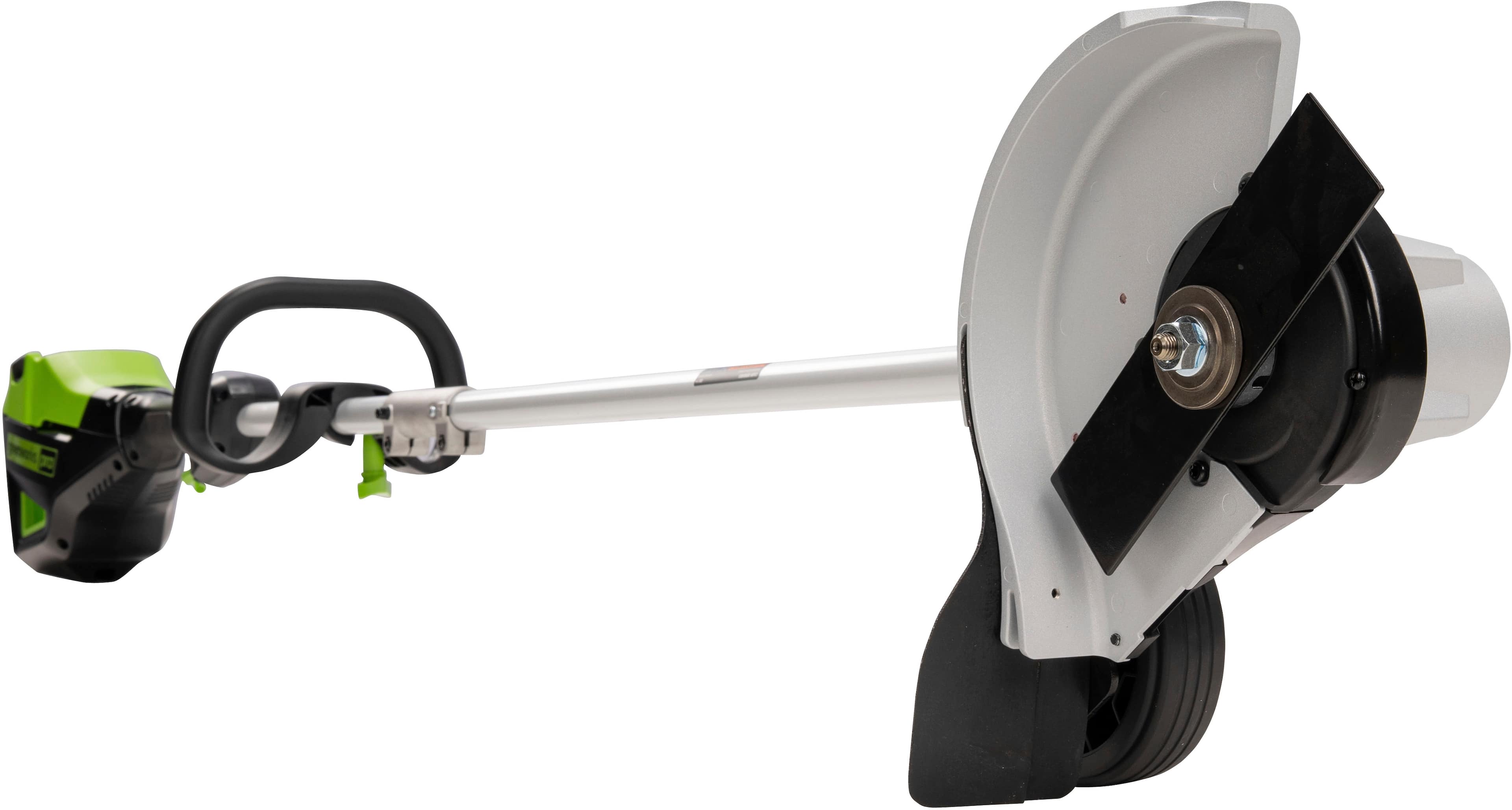 Greenworks - 80-Volt 8-Inch Cutting Diameter Brushless Straight Shaft Edger (Battery Not Included) - Green - Image 4