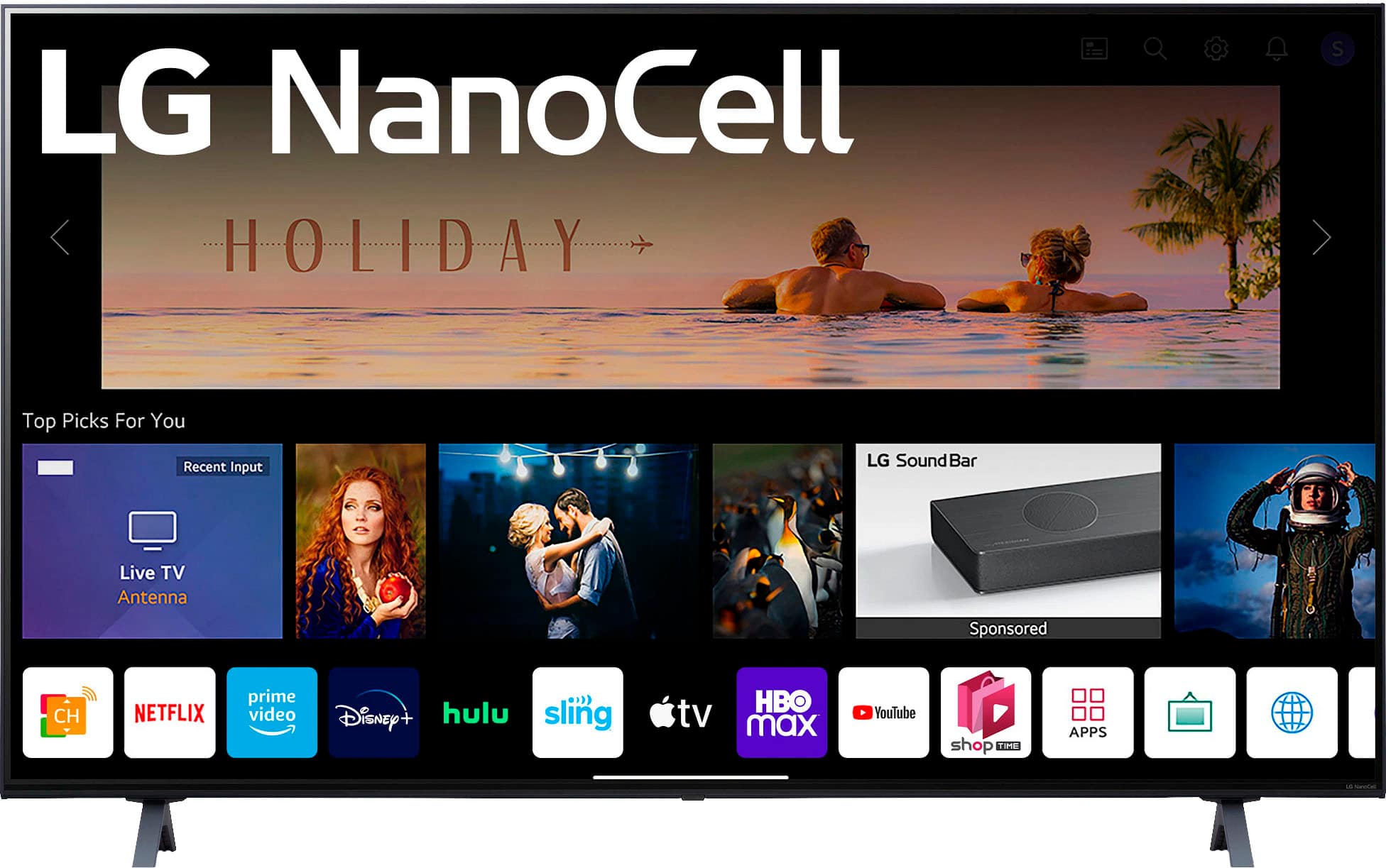 LG - 65" Class NanoCell 75UQA Series LED 4K UHD Smart webOS TV (2022) - Image 2