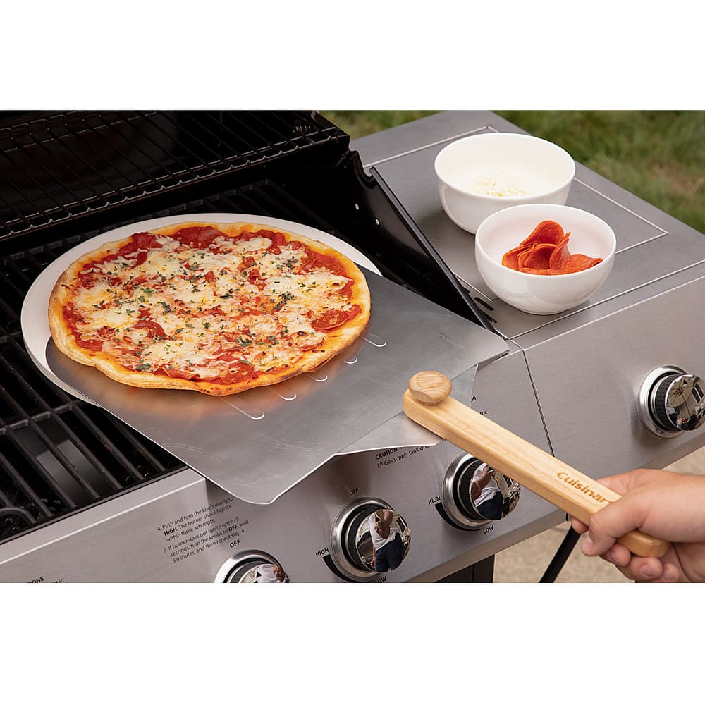 Cuisinart - 3 Piece Deluxe Pizza Grilling Pack - Multi - Image 8