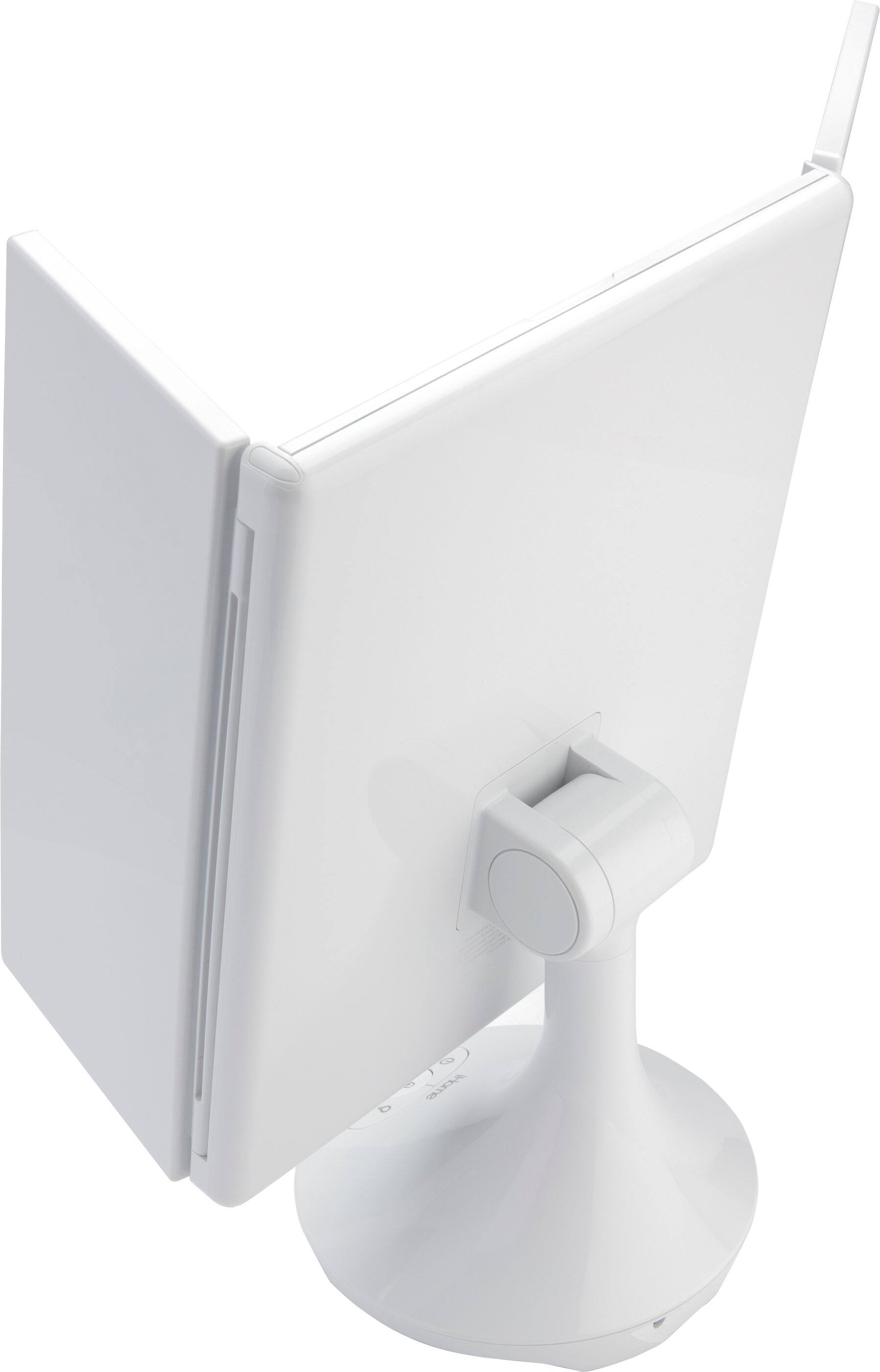 iHome - REFLECT TRIFOLD Vanity Speaker with Bluetooth, Speakerphone, and USB Charging - White - Image 8