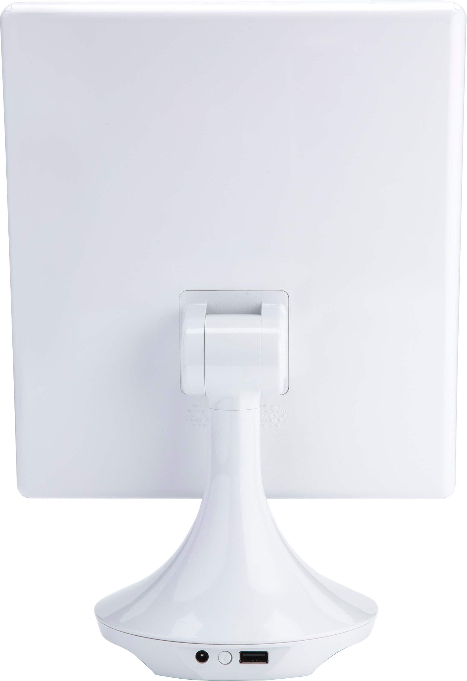 iHome - REFLECT TRIFOLD Vanity Speaker with Bluetooth, Speakerphone, and USB Charging - White - Image 9