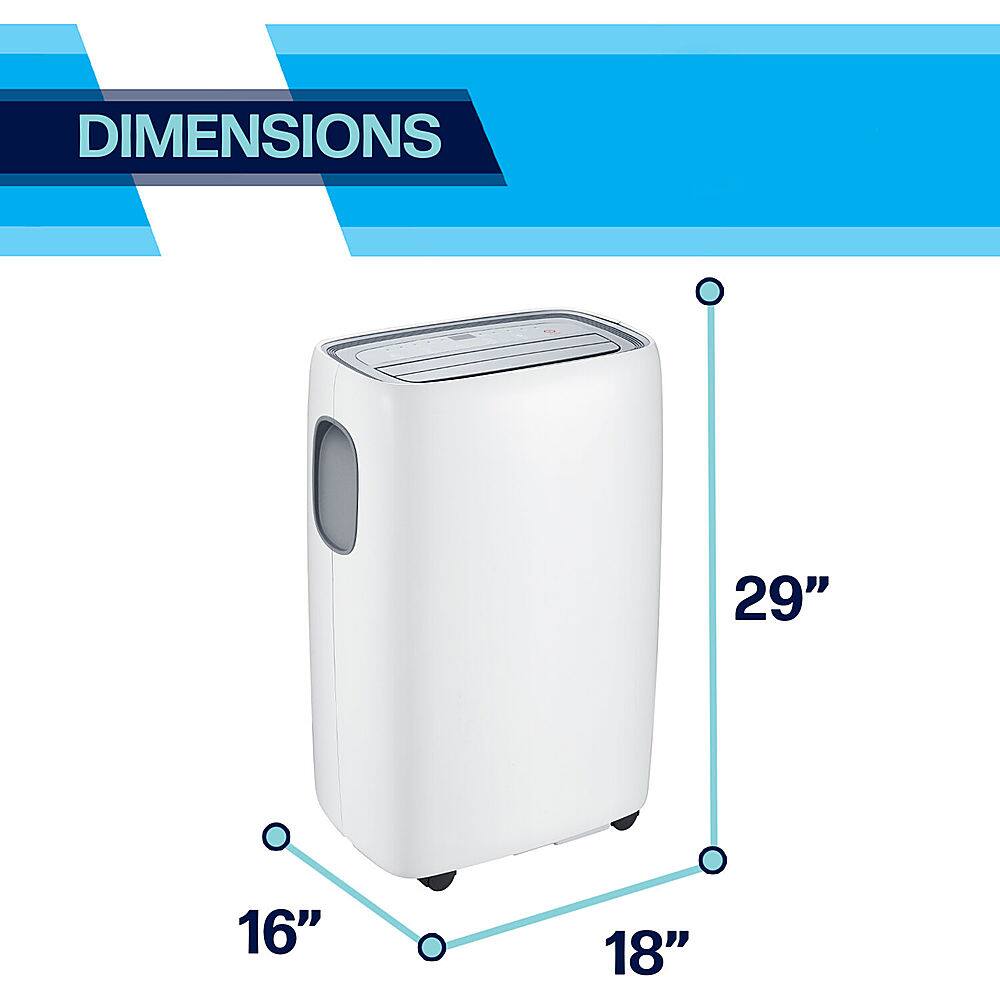 Arctic Wind - 500 Sq. Ft. Portable Air Conditioner - White - Image 3
