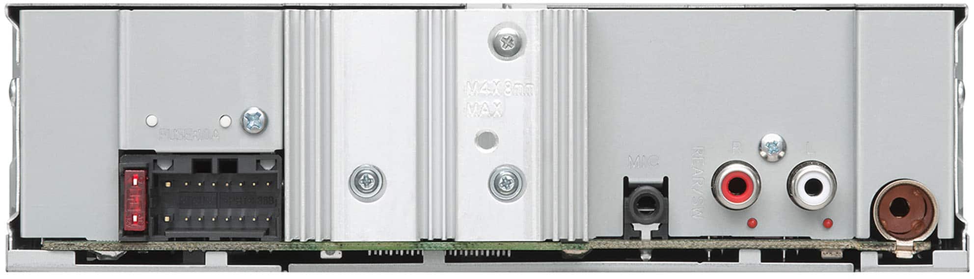 JVC - Bluetooth Digital Media (DM) Receiver with Detachable Faceplate and USB Rapid Charge - Black - Image 3