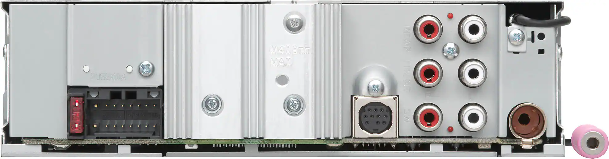 JVC - In-Dash Digital Media Receiver - Built-in Bluetooth - Satellite Radio-ready with Detachable Faceplate - Black - Image 3