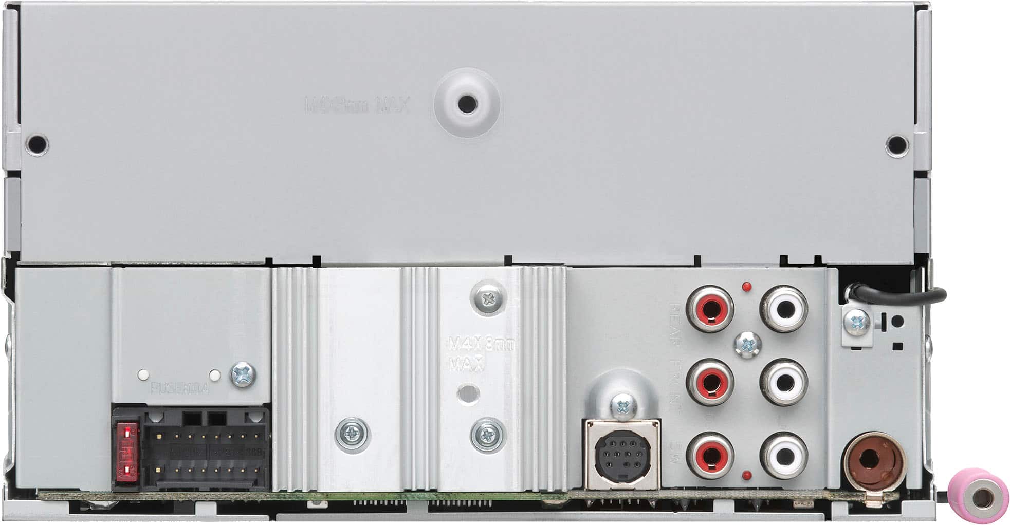 JVC - Built-in Bluetooth - In-Dash Digital Media Receiver - Black - Image 3