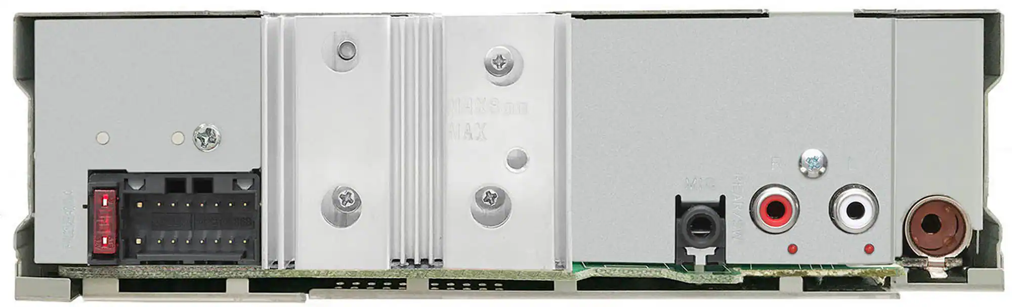 JVC - Bluetooth CD Receiver with Alexa Built-In and USB Rapid Charge, Detachable Faceplate - Black - Image 3