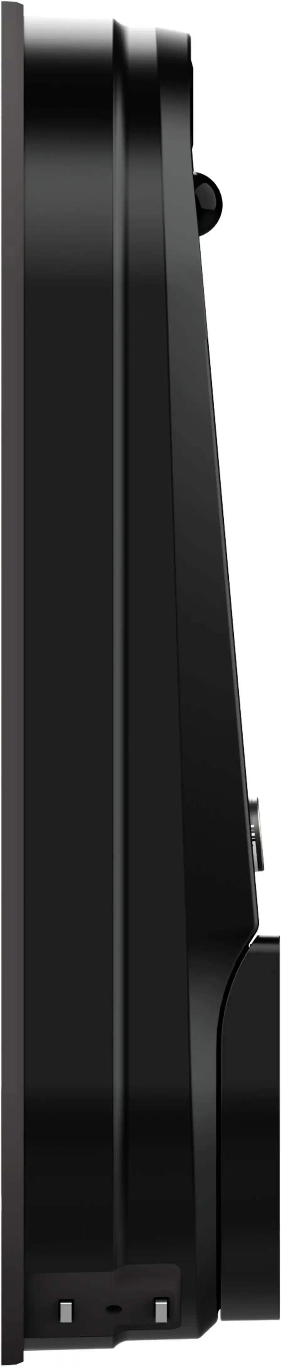 Lockly - Vision Elite Smart Lock Deadbolt with with App/Keypad/Biometric/Voice Assistant/Key Access Solar Charging - Matte Black - Image 5