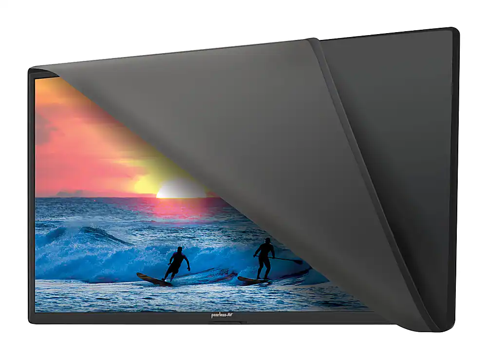 75" Neptune Outdoor TV Dust Cover - BLACK