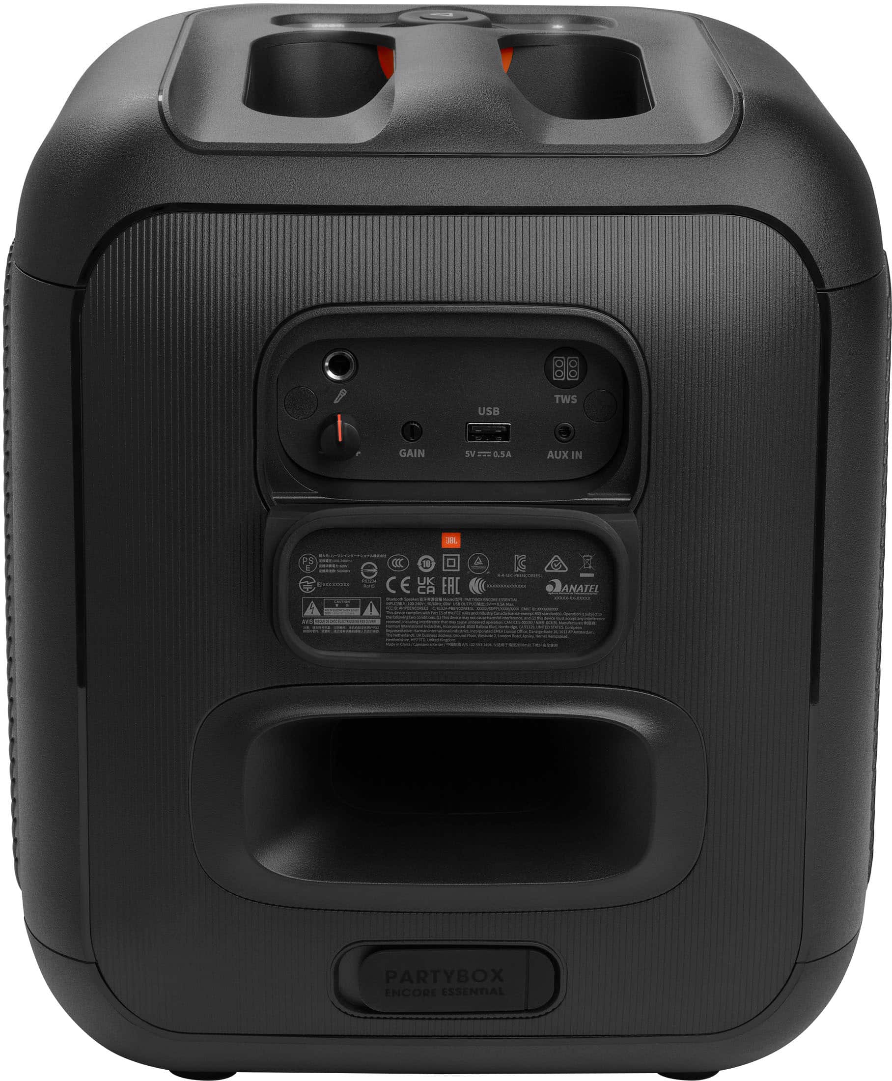 JBL - Partybox Encore Essential Portable Wireless Party Speaker - 2022 - Black - Image 7