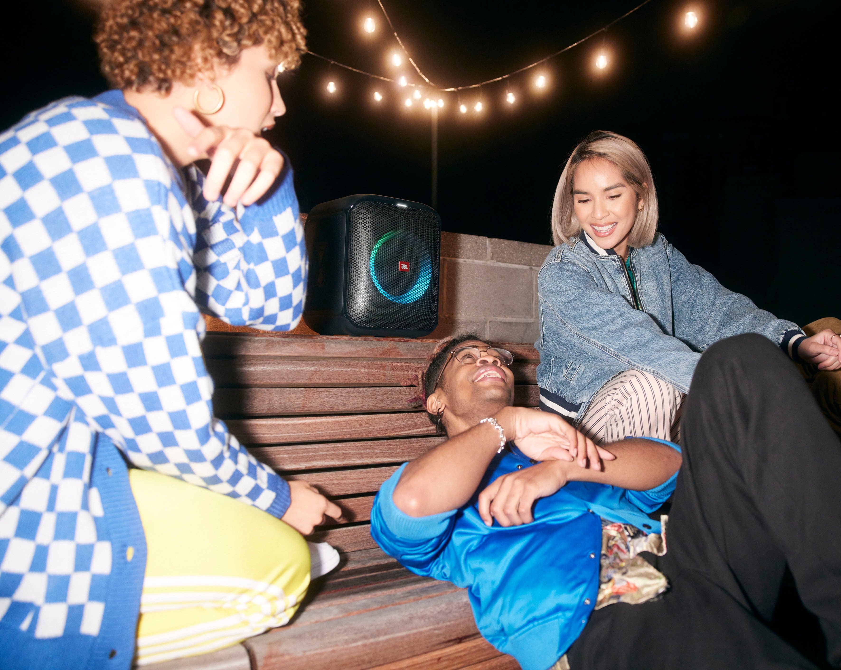 JBL - Partybox Encore Essential Portable Wireless Party Speaker - 2022 - Black - Image 15