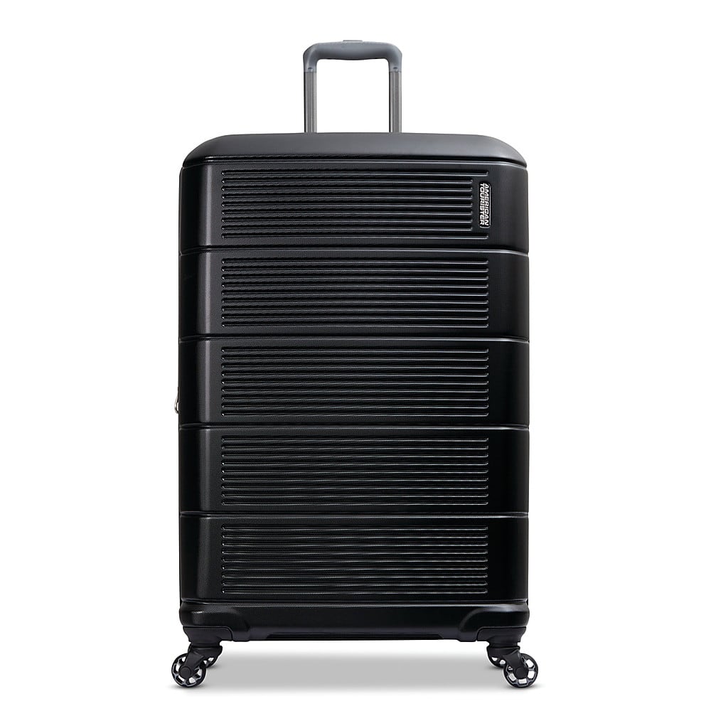 American Tourister - Stratum 2.0 31" Expandable Spinner Suitcase - Jet Black - Image 2