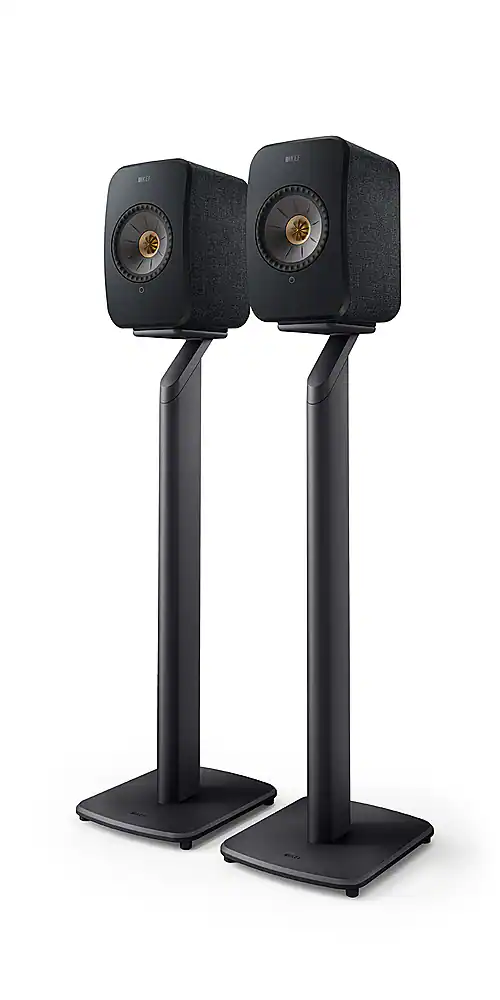 KEF - S1 Floor Stand Pair - Gray - Image 2