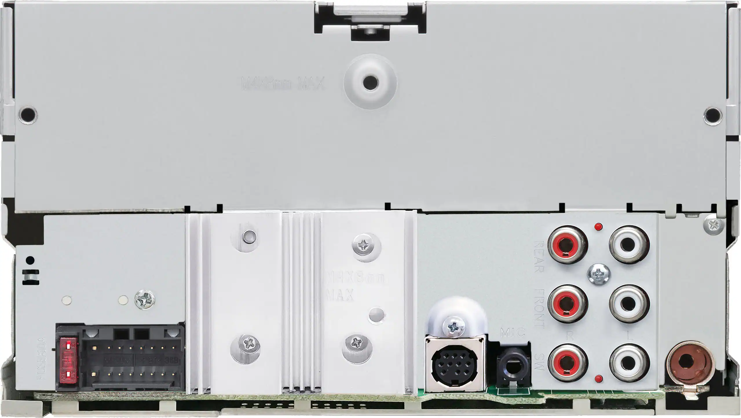 Kenwood - Bluetooth CD Receiver Alexa Built-In Satellite Radio Ready - Black - Image 3