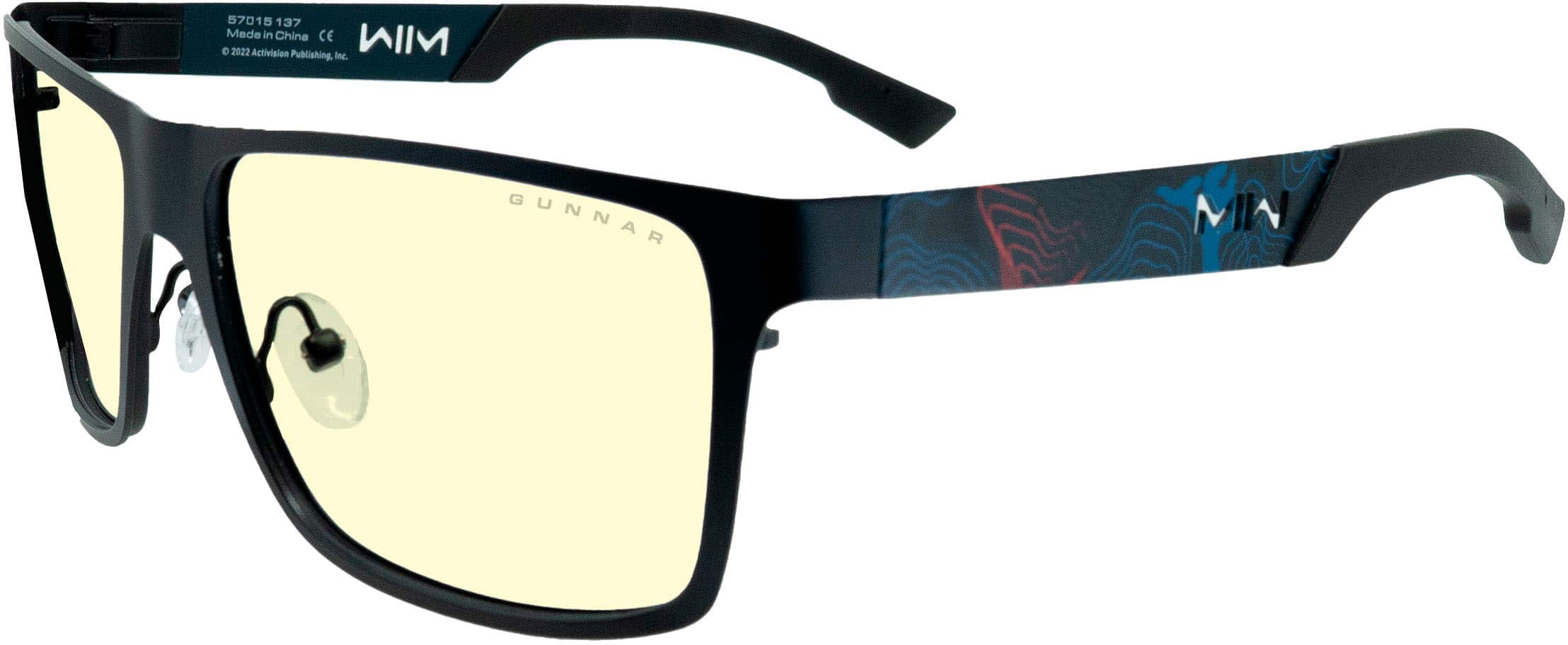 GUNNAR - Call of Duty Computer Glasses with Blue Light Reduction , Amber Lenses - Onyx - Image 2