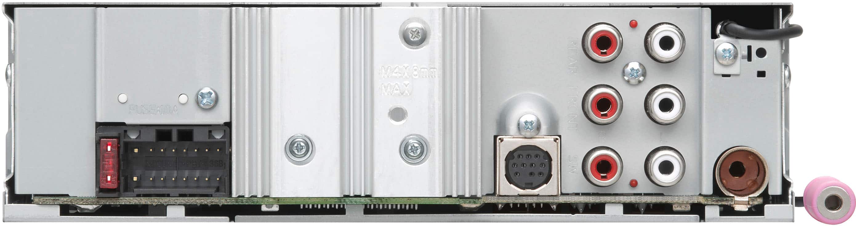 Kenwood - Bluetooth Digital Media (DM) Receiver with Alexa Built-In and Satellite Radio-Ready - Black - Image 3