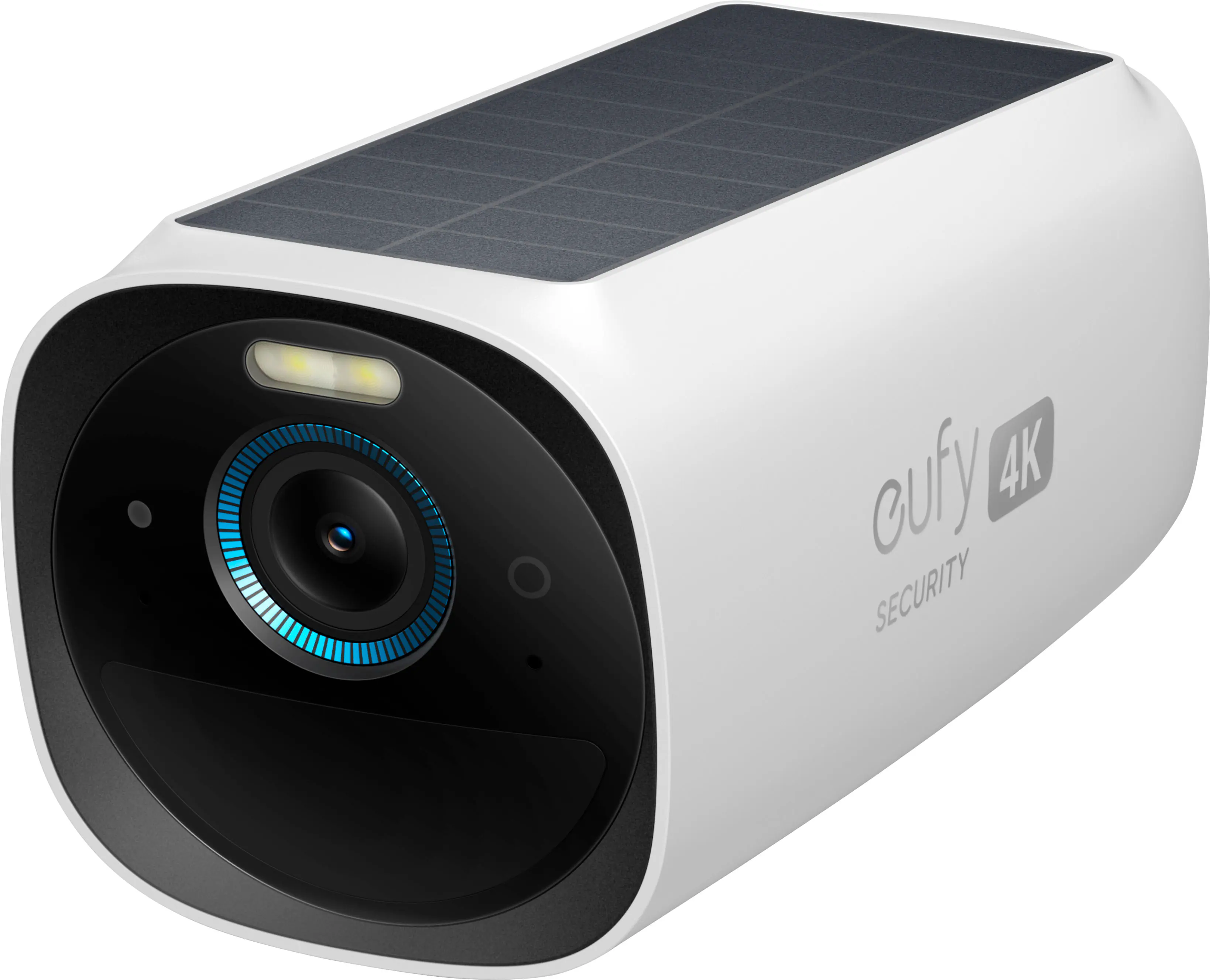 eufy - eufyCam 3, Outdoor Wireless 4K Solar Powered Add-On Security Camera (Base Not Included) - White