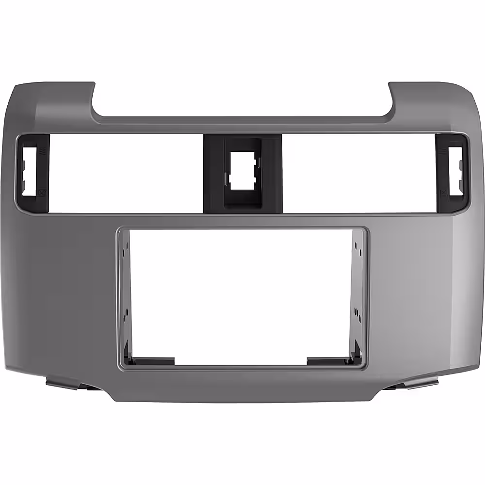Metra - Dash Kit for Select 2010-2023 Toyota 4Runner DIN DDIN - Silver