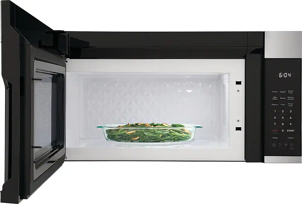 Frigidaire - 1.8 Cu. Ft. Over-The-Range Microwave with Sensor Cooking - Stainless Steel - Image 7