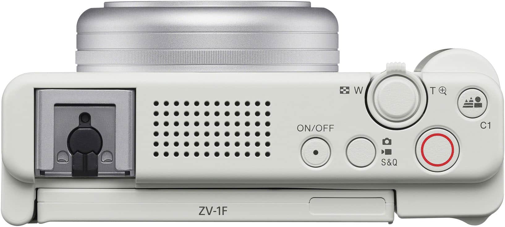 Sony - ZV-1F Vlog Camera for Content Creators and Vloggers - White - Image 5