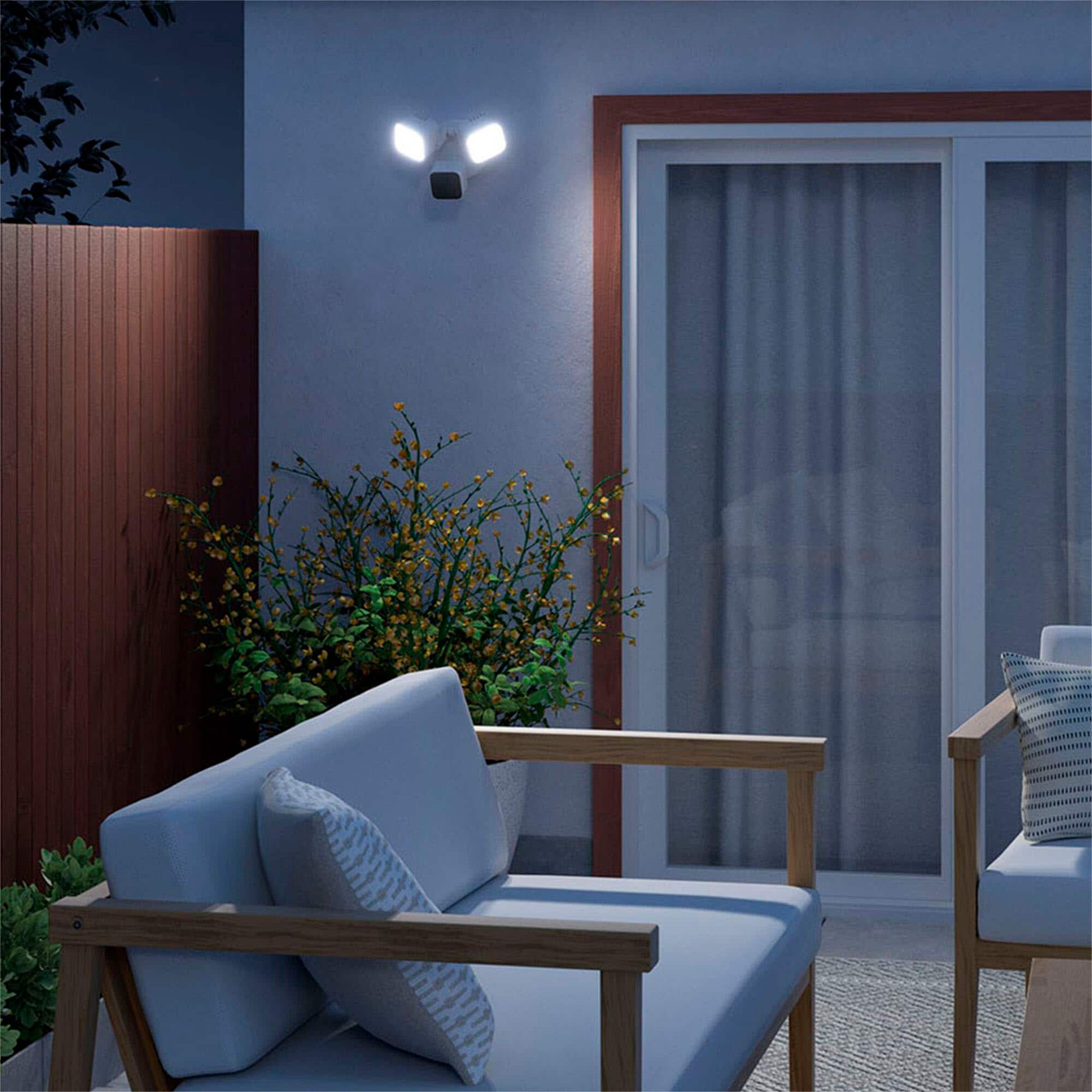 Blink - Wired Floodlight Camera - Smart security camera, 2600 lumens, HD live view, enhanced motion detection – 1 camera - White - Image 7